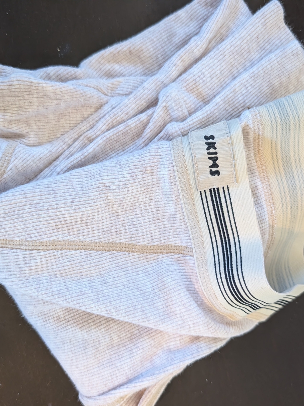 SKIMS Ribbed Cotton Leggings